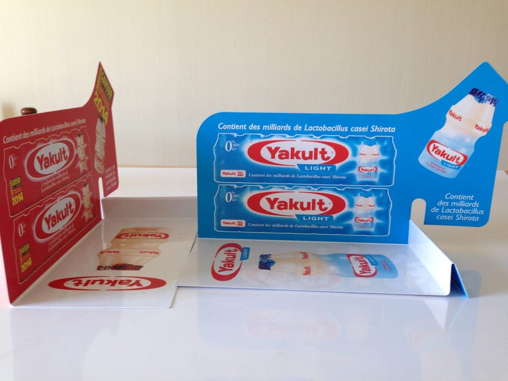 Présentoirs personnalisés