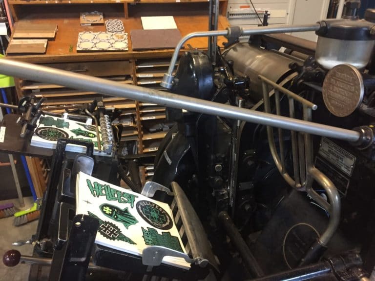 impression sticker découpé