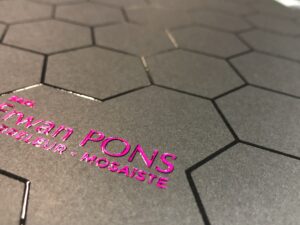 Vernis 3D serigraphie